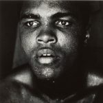 A close up of Muhammad Ali