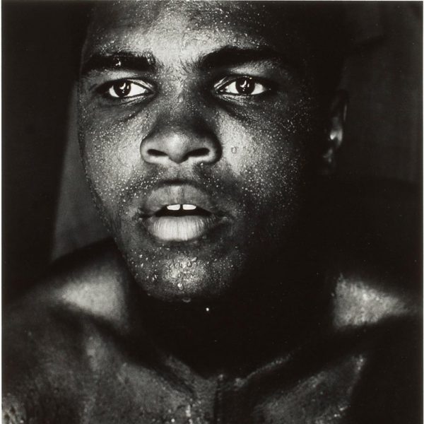 Muhammad Ali looking at the camera