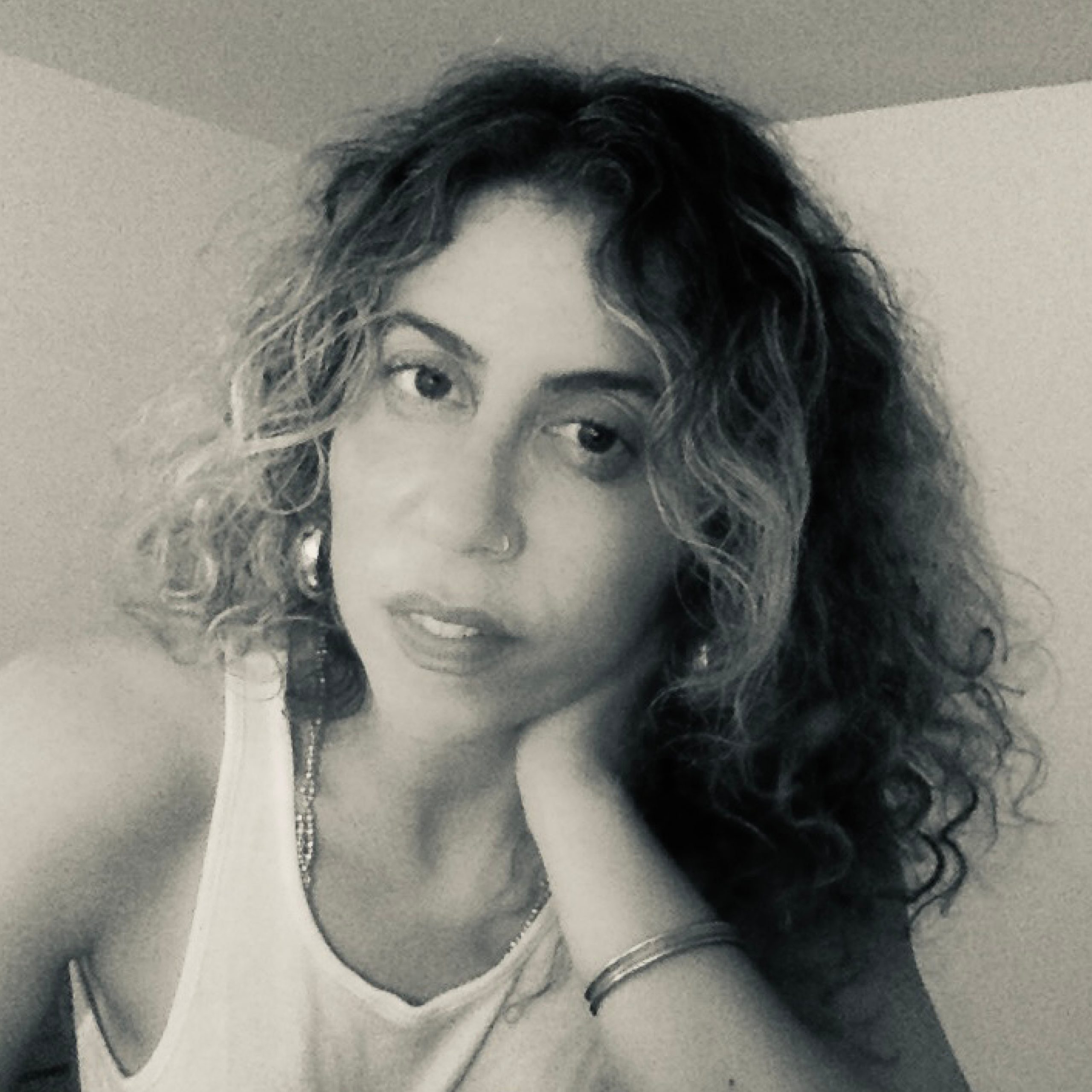 A woman posing for the camera