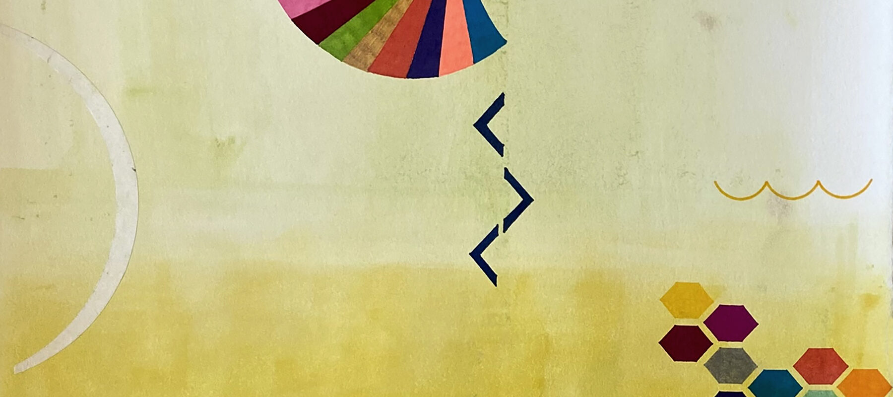 Abstract images in yellow