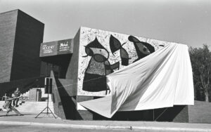 Artwork being unveiled